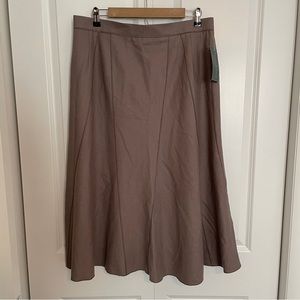 NWT Harve Benard Wool Blend Maxi Skirt